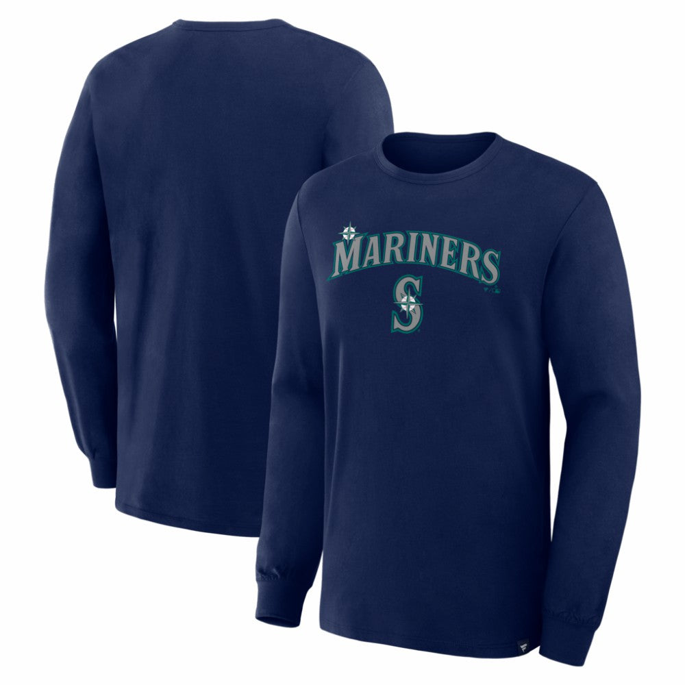 Seattle Mariners Lock-Up Legacy Long Sleeve T-Shirt - Navy