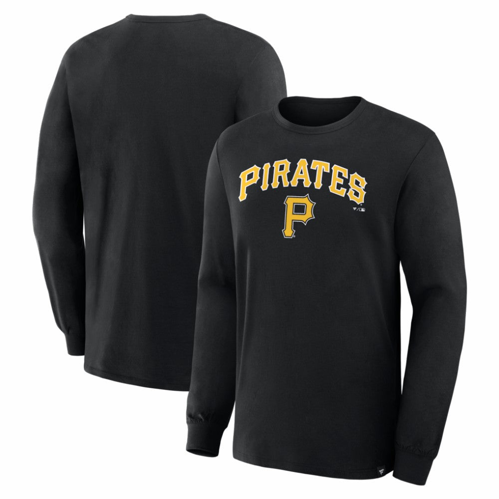 Pittsburgh Pirates Lock-Up Legacy Long Sleeve T-Shirt - Black