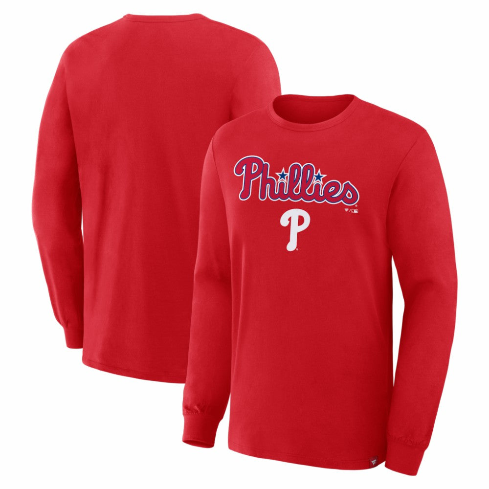 Philadelphia Phillies Lock-Up Legacy Long Sleeve T-Shirt - Red