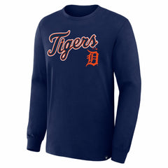 Detroit Tigers Lock-Up Legacy Long Sleeve T-Shirt - Navy