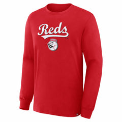 Cincinnati Reds Lock-Up Legacy Long Sleeve T-Shirt - Red