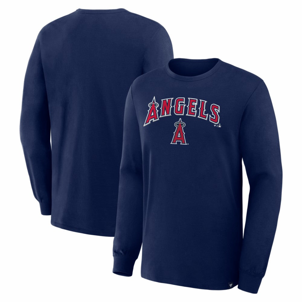 Los Angeles Angels Lock-Up Legacy Long Sleeve T-Shirt - Navy