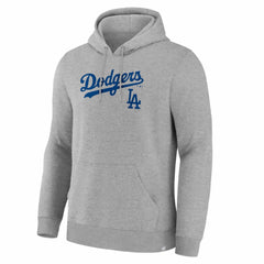 Los Angeles Dodgers Lock-Up Legacy Hoodie - Heather Gray