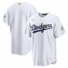 Los Angeles Dodgers 2026 Gold Collection Stadium Jersey - White | Nike