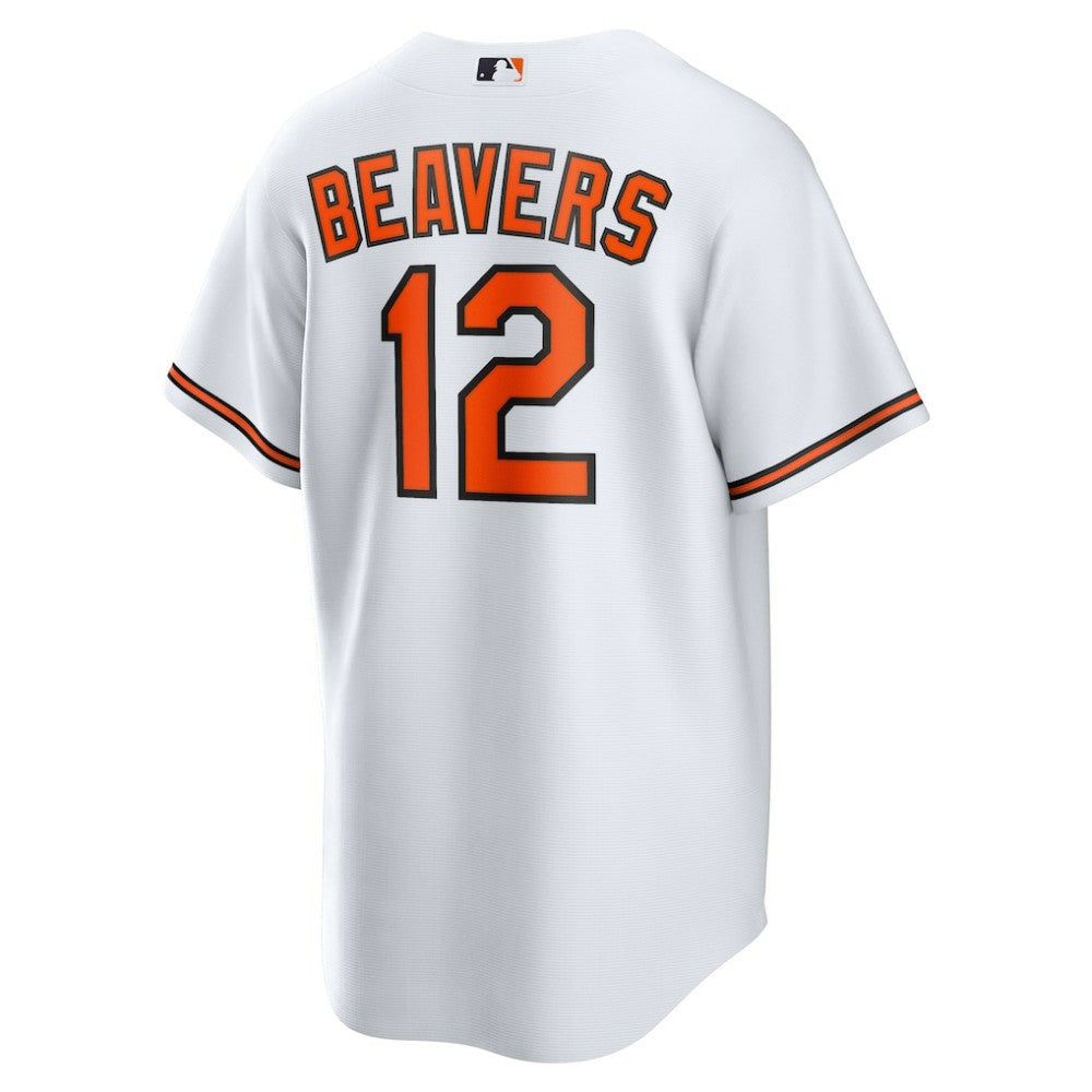 Dylan Beavers Baltimore Orioles Home Replica Jersey - White | Nike