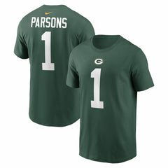 Micah Parsons Green Bay Packers Name & Number T-Shirt - Green | Nike online