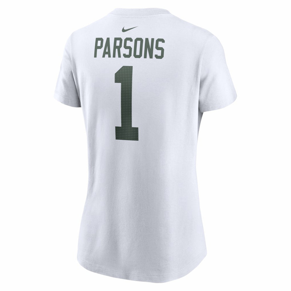 Micah Parsons Green Bay Packers Women's Player Name & Number T-Shirt - White | Nike on sale