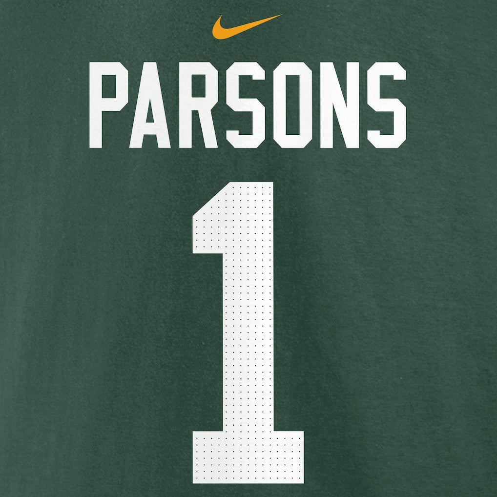 Micah Parsons Green Bay Packers Player Name & Number Fleece Hoodie - Green | Nike for sale