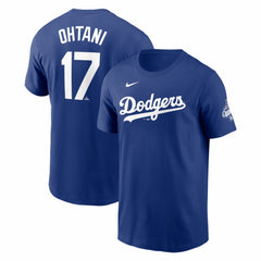 Shohei Ohtani Los Angeles Dodgers 2025 World Series Champions Name & Number T-Shirt - Royal | Nike