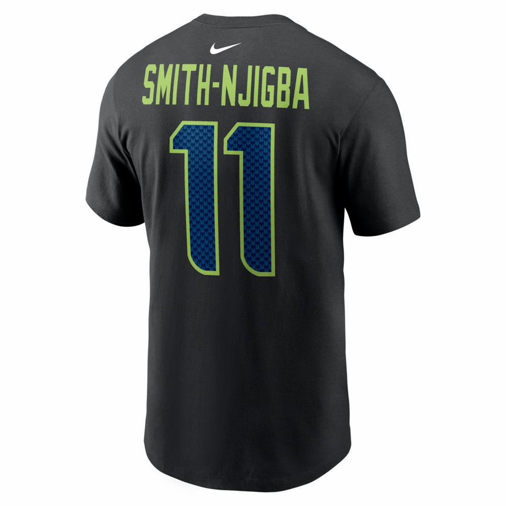 Jaxon Smith-Njigba Seattle Seahawks Carbon Name & Number T-Shirt - Black | Nike outlet
