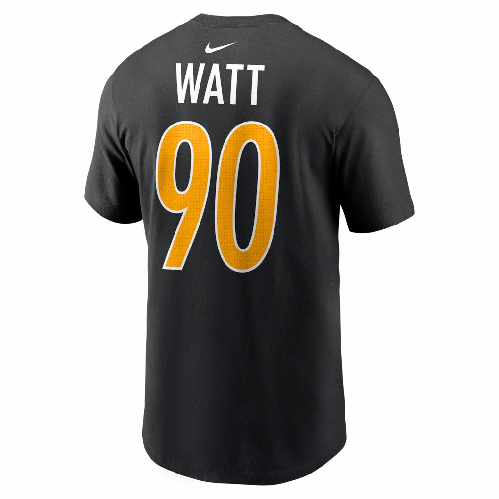 T.J. Watt Pittsburgh Steelers Carbon Name & Number T-Shirt - Black | Nike discount