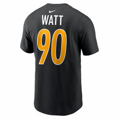 T.J. Watt Pittsburgh Steelers Carbon Name & Number T-Shirt - Black | Nike discount