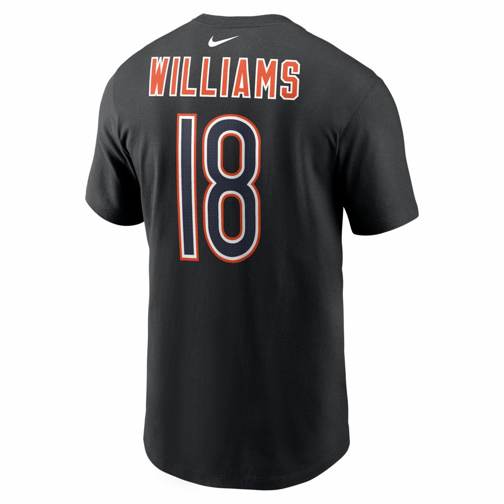 Caleb Williams Chicago Bears Carbon Name & Number T-Shirt - Black | Nike cheap