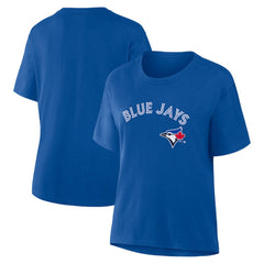 Toronto Blue Jays Women's Lockup Legacy T-Shirt - Royal