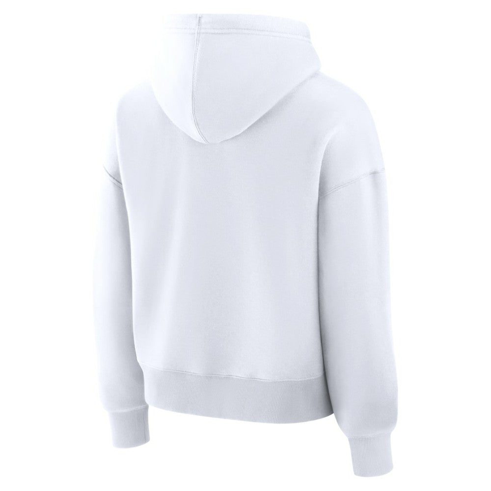 San Diego Padres Women's Lockup Legacy Fleece Hoodie - White