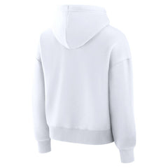 San Diego Padres Women's Lockup Legacy Fleece Hoodie - White