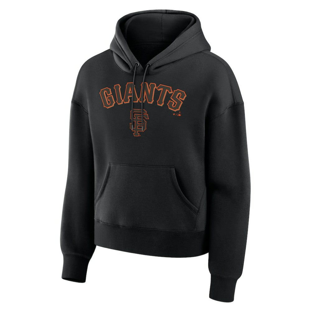 San Francisco Giants Women's Lockup Legacy Fleece Hoodie - Black