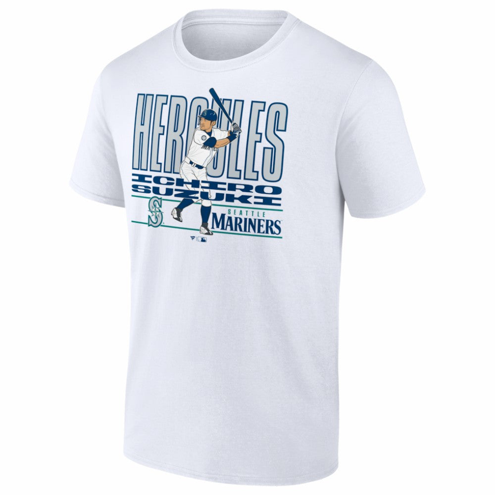 Ichiro Suzuki Seattle Mariners Cooperstown Collection Player T-Shirt - White