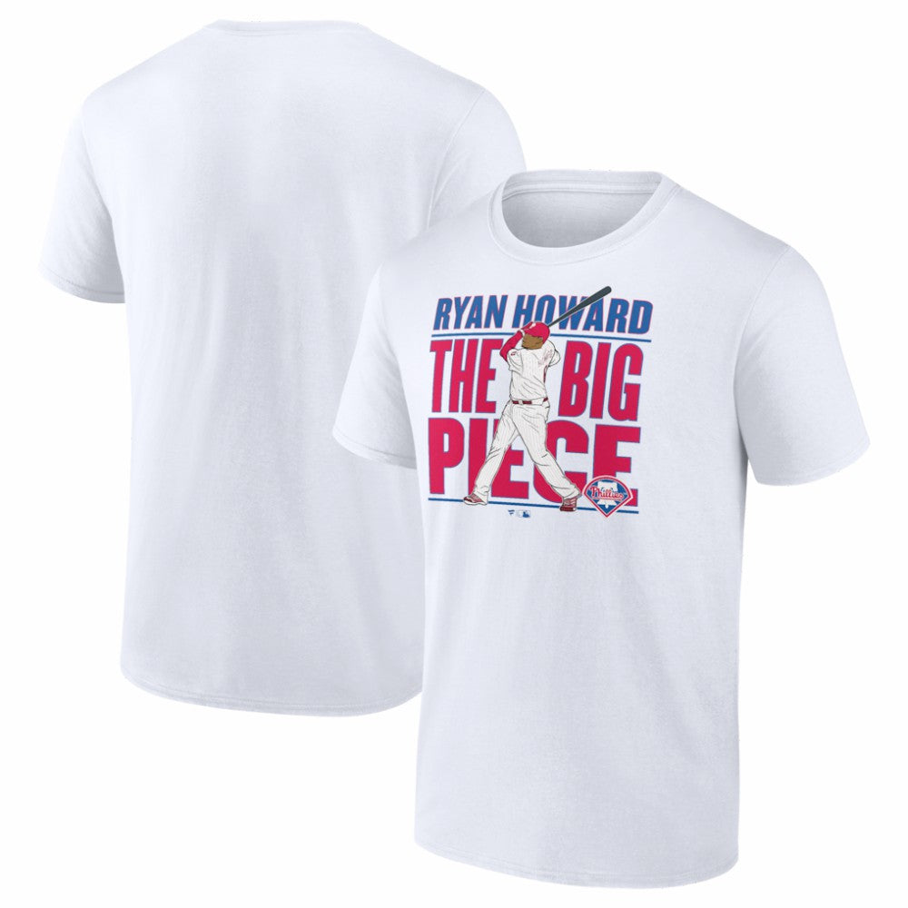 Ryan Howard Philadelphia Phillies Cooperstown Collection Player T-Shirt - White