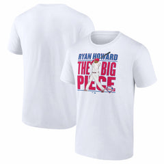 Ryan Howard Philadelphia Phillies Cooperstown Collection Player T-Shirt - White