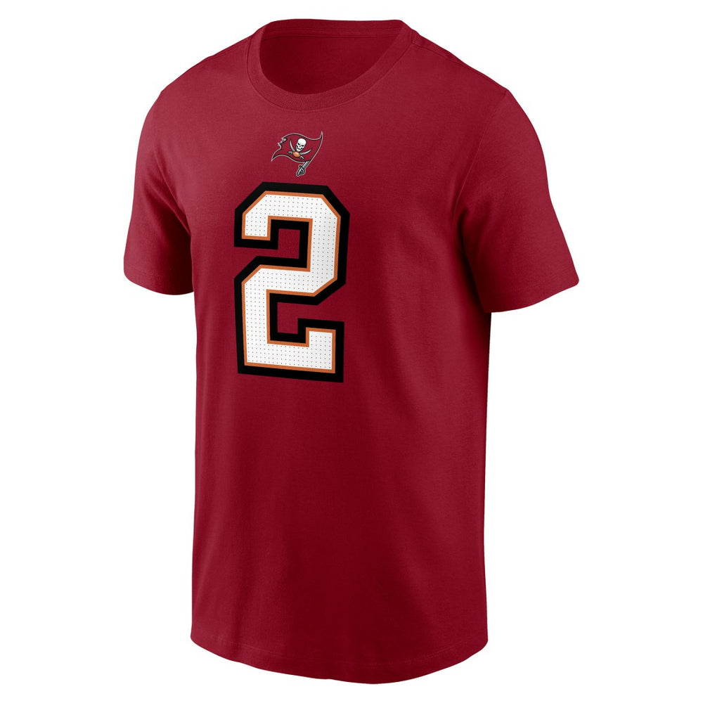 Emeka Egbuka Tampa Bay Buccaneers Player Name & Number T-Shirt - Red | Nike discount
