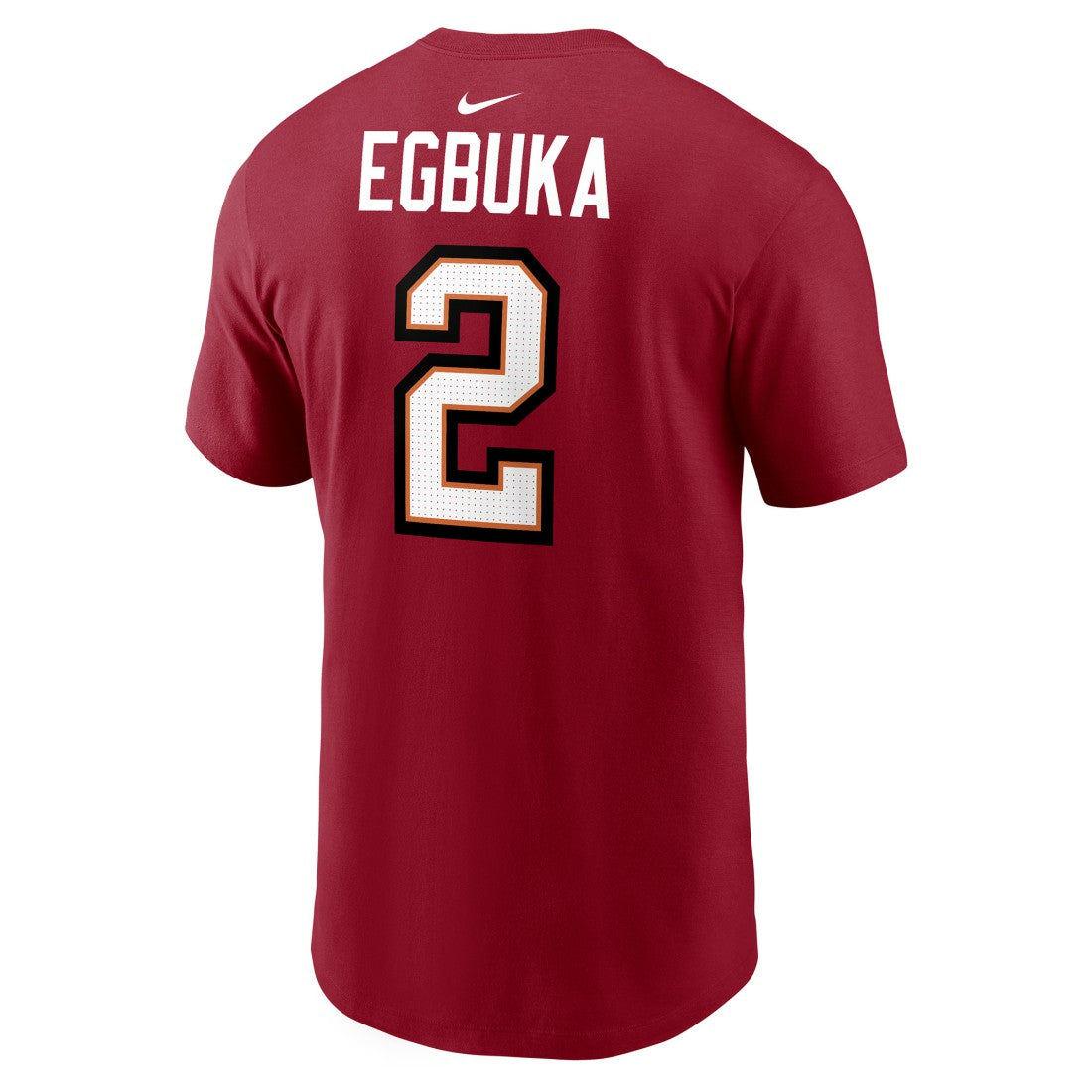 Emeka Egbuka Tampa Bay Buccaneers Player Name & Number T-Shirt - Red | Nike discount