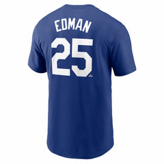 Tommy Edman Los Angeles Dodgers 2025 World Series Champions Name & Number T-Shirt - Royal | Nike