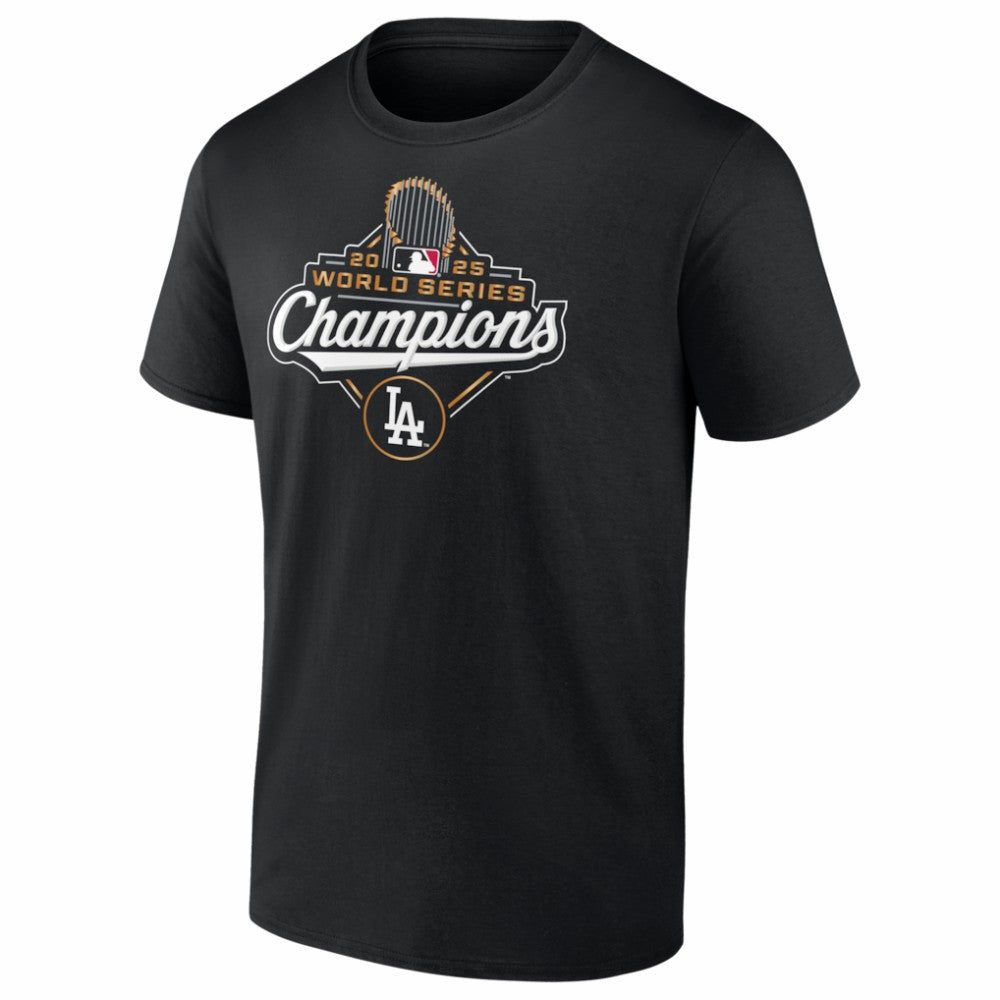 Tommy Edman Los Angeles Dodgers 2025 World Series Champions Name & Number T-Shirt - Black