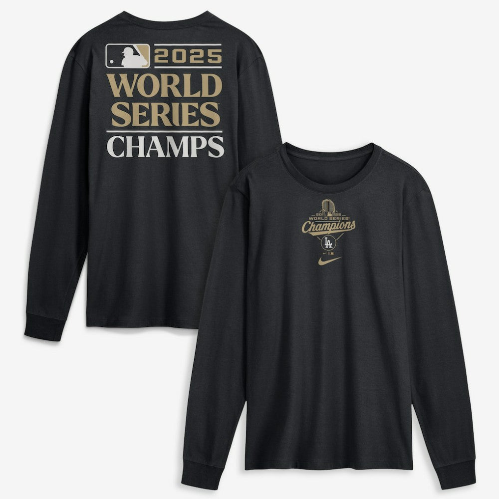 Los Angeles Dodgers 2026 Gold Collection Long Sleeve T-Shirt - Black | Nike