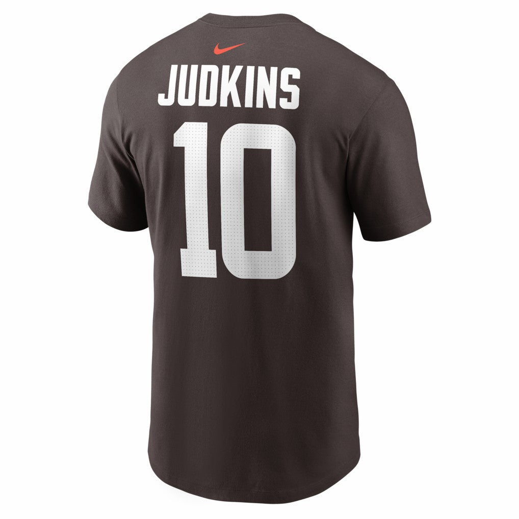 Quinshon Judkins Cleveland Browns Name & Number T-Shirt - Brown | Nike outlet