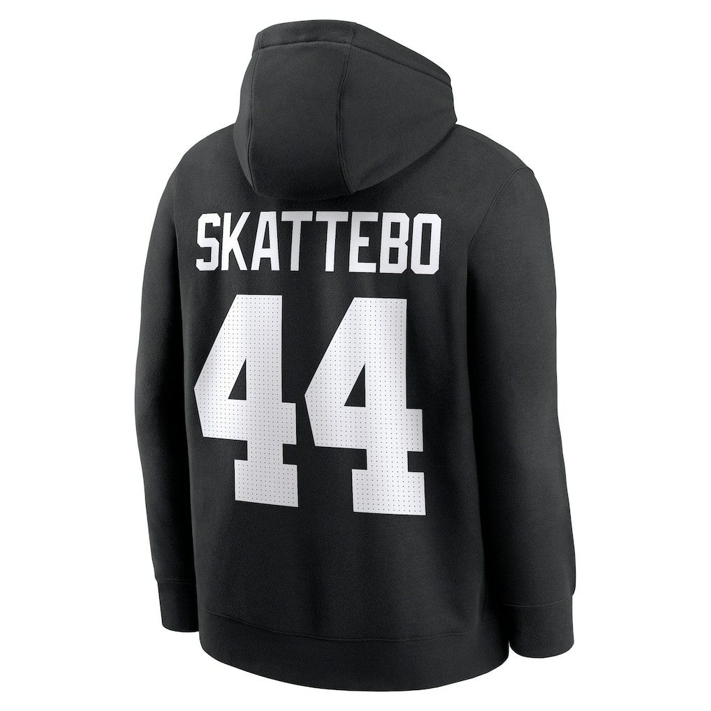 Cam Skattebo New York Giants Player Name & Number Fleece Hoodie - Black | Nike for sale