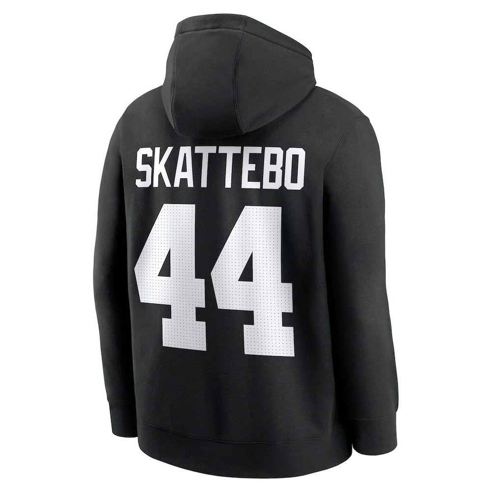 Cam Skattebo New York Giants Player Name & Number Fleece Hoodie - Black | Nike for sale