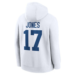 Daniel Jones Indianapolis Colts Player Name & Number Fleece Hoodie - White | Nike outlet