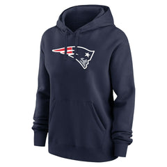 Drake Maye New England Patriots Women's Player Name & Number Fleece Hoodie - Navy | Nike cheap