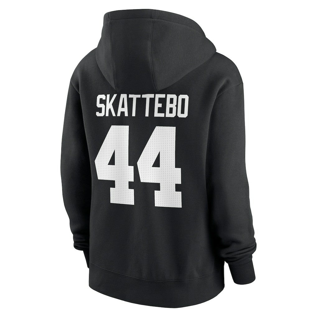 Cam Skattebo New York Giants Women's Player Name & Number Fleece Hoodie - Black | Nike for sale