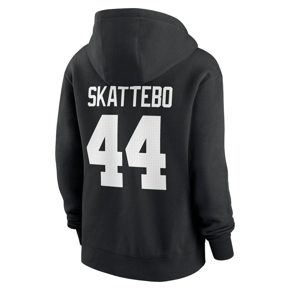 Cam Skattebo New York Giants Women's Player Name & Number Fleece Hoodie - Black | Nike for sale
