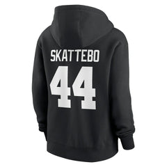Cam Skattebo New York Giants Women's Player Name & Number Fleece Hoodie - Black | Nike for sale