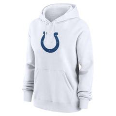 Daniel Jones Indianapolis Colts Women's Player Name & Number Fleece Hoodie - White | Nike on sale