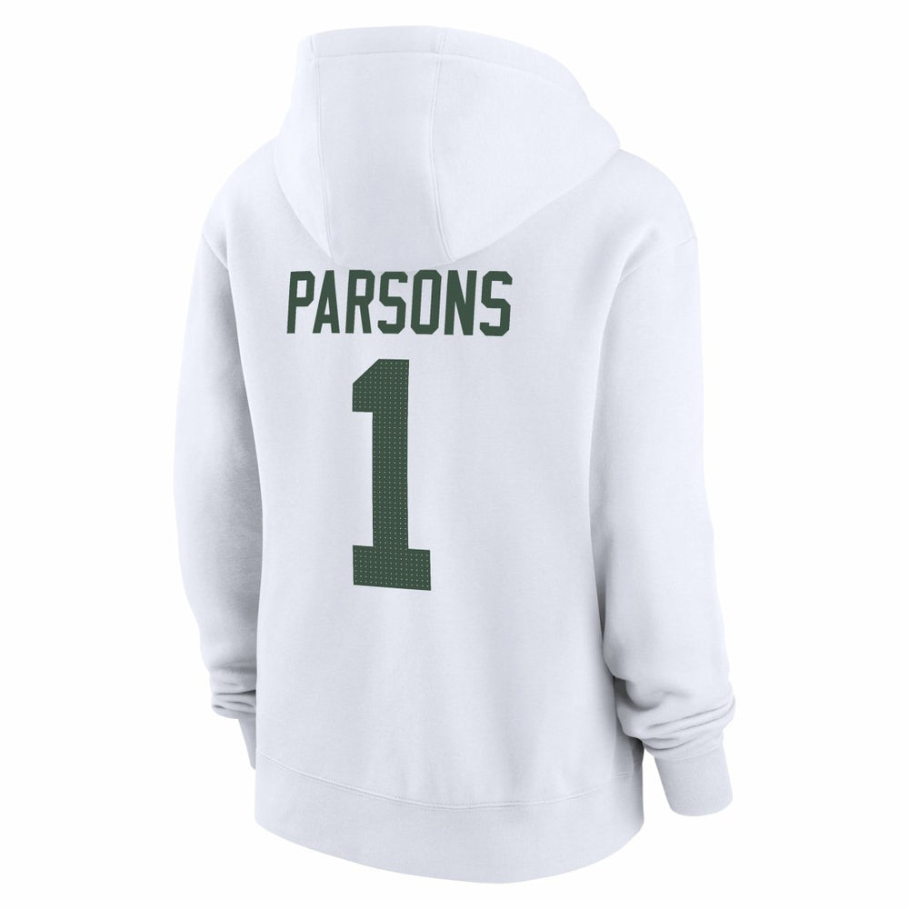 Micah Parsons Green Bay Packers Women's Player Name & Number Fleece Hoodie - White | Nike discount