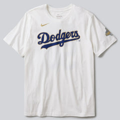 Shohei Ohtani Los Angeles Dodgers 2026 Gold Collection Name & Number T-Shirt - White | Nike