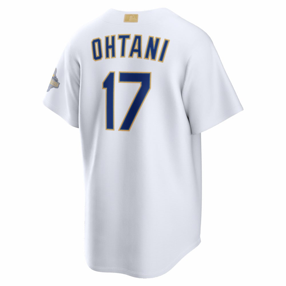 Shohei Ohtani Los Angeles Dodgers 2026 Gold Collection Stadium Jersey - White | Nike