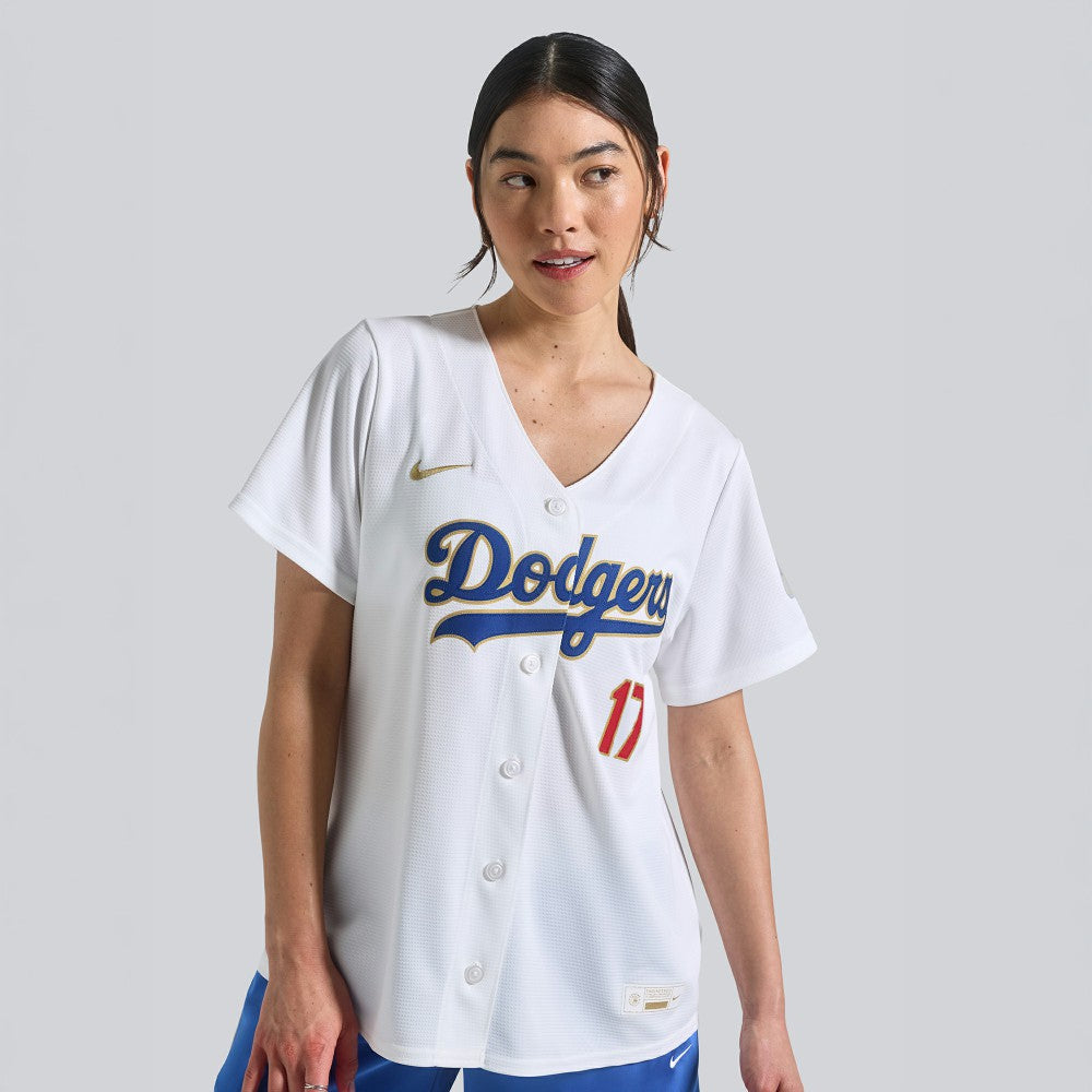 Shohei Ohtani Los Angeles Dodgers Women's 2026 Gold Collection Stadium Jersey - White | Nike