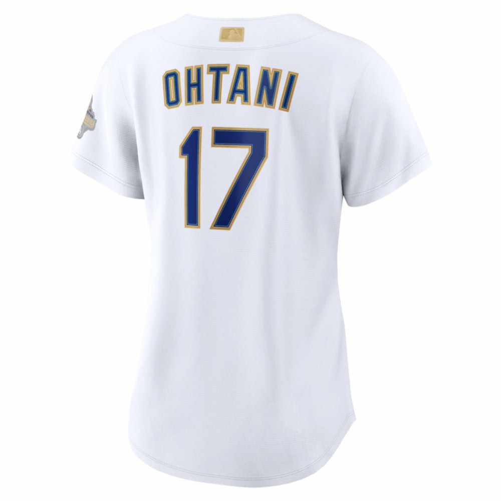 Shohei Ohtani Los Angeles Dodgers Women's 2026 Gold Collection Stadium Jersey - White | Nike
