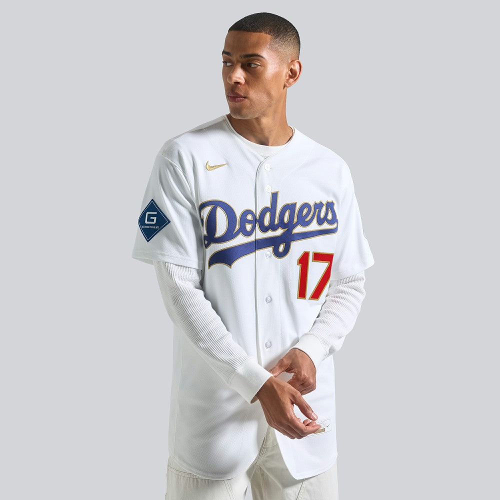 Shohei Ohtani Los Angeles Dodgers 2026 Gold Collection Authentic Jersey - White | Nike