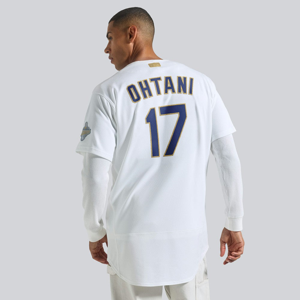Shohei Ohtani Los Angeles Dodgers 2026 Gold Collection Authentic Jersey - White | Nike