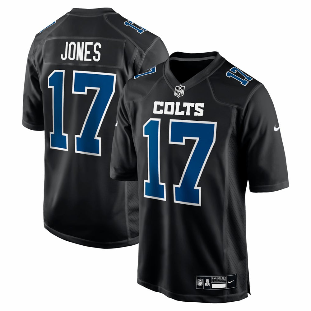 Daniel Jones Indianapolis Colts Fashion Game Jersey - Carbon Black | Nike outlet
