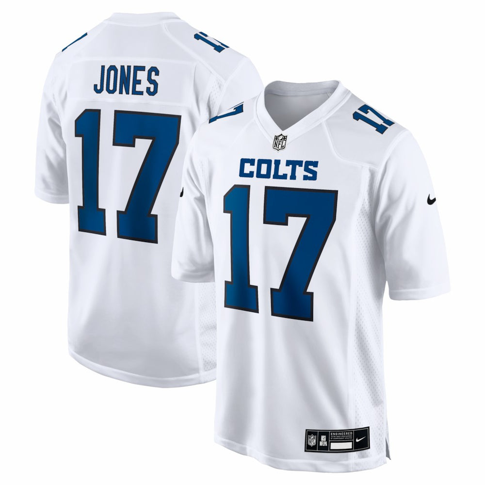 Daniel Jones Indianapolis Colts Fashion Game Jersey - Tundra White | Nike sale