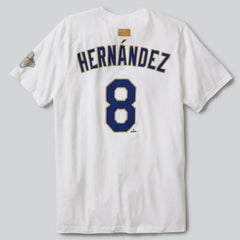 Enrique Hernández Los Angeles Dodgers 2026 Gold Collection Name & Number T-Shirt - White | Nike