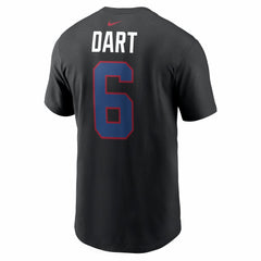 Jaxson Dart New York Giants Name & Number T-Shirt - Black | Nike discount