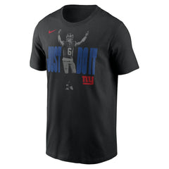 Jaxson Dart New York Giants Just Do It T-Shirt - Black | Nike on sale
